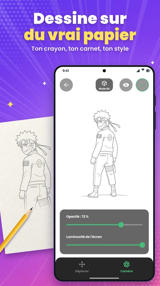 Dessine sur du vrai papier : ton crayon, ton carnet, ton style